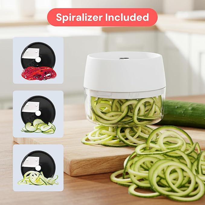 Fullstar XL Vegetable Chopper & Mandoline Slicer – Vegetable, Onion, Potato, Food, Veggie & Fruit Slicer, Dicer & Spiralizer with Pull-Out Catch Tray, Kitchen Gadgets & Gifts (6 in 1, Black/White)
