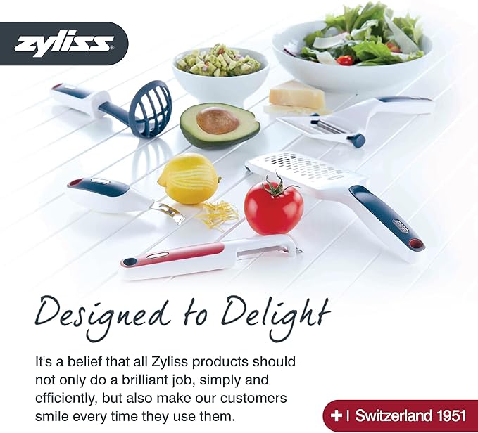 Zyliss Handheld Electric Milk Frother Wand - Versatile Drink Mixer - Frother for Coffee, Cappuccinos, Lattes or Shakes for Perfect Foam, Hot or Cold - Red