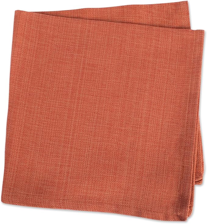 DII Variegated Tabletop Collection, Napkin Set, 20x20, Spice, 6 Piece