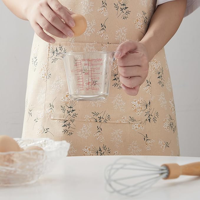 Japanese Kitchen Apron for Women & Men,Adjustable Chef Apron with Pocket,Unisex Apron for Home,BBQ,Garden