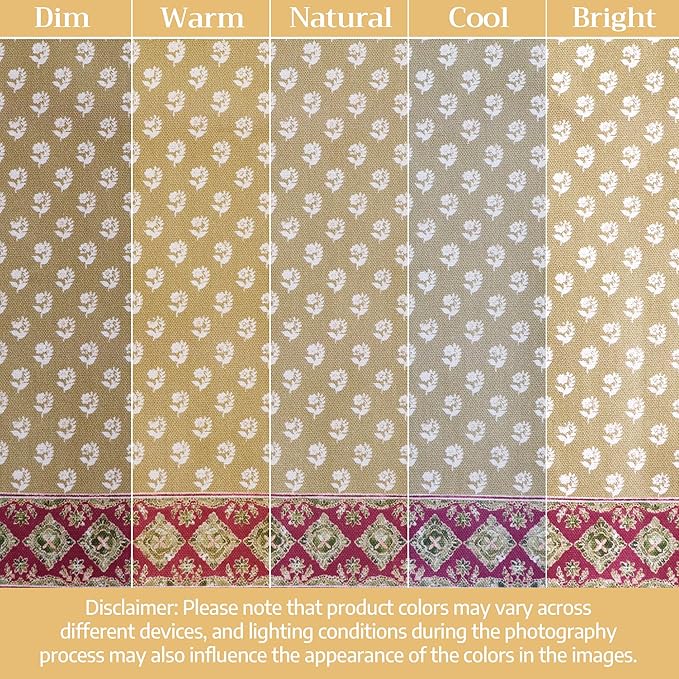 Maison d' Hermine Cloth Napkins Set of 4 100% Cotton Everyday Reusable Square Napkins Cloth Washable Dinner Party Wedding Restaurant Gifts for Mothers Day Spring/Summer (Manosque, 18" x 18")