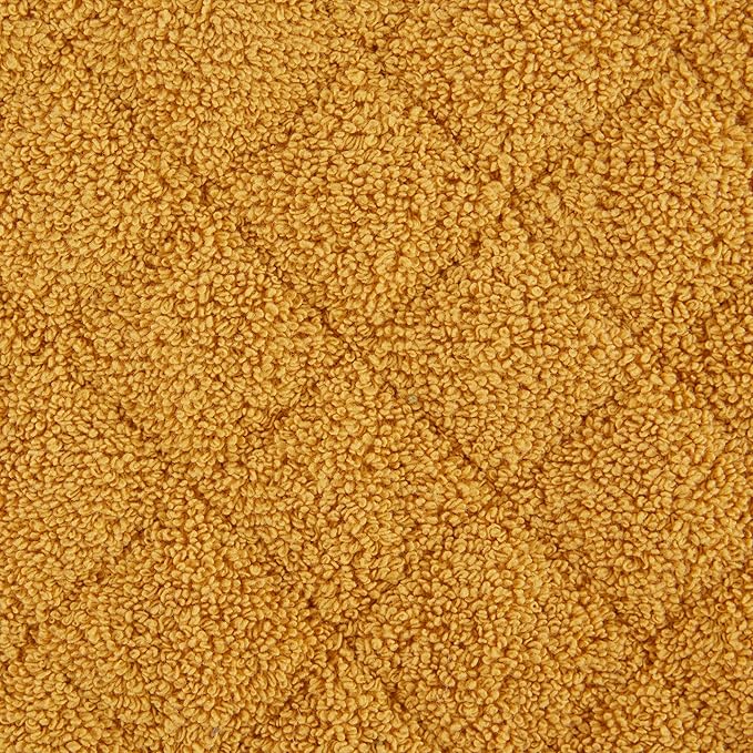 DII Basic Terry Collection Quilted 100% Cotton, Potholder, Honey Gold, 3 Piece