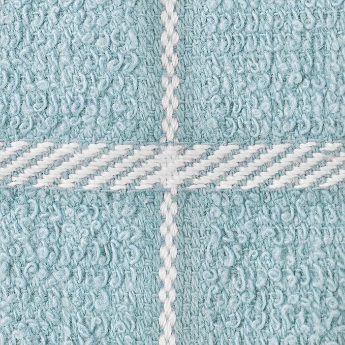 Ritz 100% Terry Cotton, Highly Absorbent Dish Cloth Set, 12” x 12”, 6-Pack, Dew