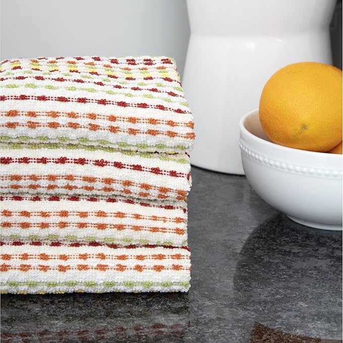 Ritz Pebble Bar Mop, Fall Color, 4 Towel Set