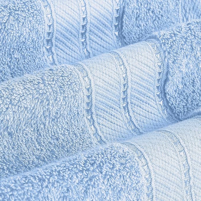 Modern Threads 4-Pack SpunLoft Bath Sheet White 35x68
