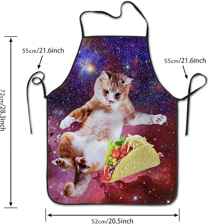 Funny Apron for Men Women Baking Gardening Sewing BBQ Waterproof Cute Gifts
