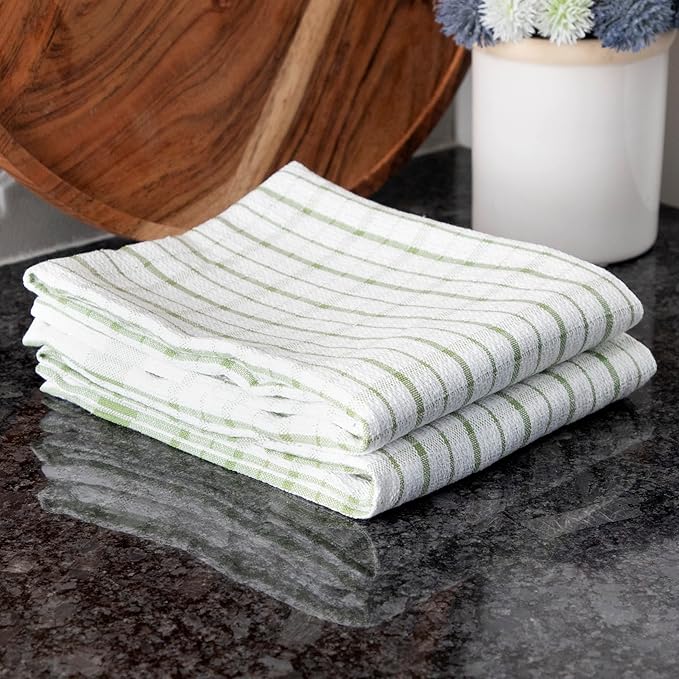 Ritz Wonder Towels, 30" x 20", 100% Cotton Kitchen Towels, Highly Absorbent, Large Size, Finely Woven, Lint Free, Streak Free Cleaning, Easy Care Towel Set, 2-Pack, Cactus