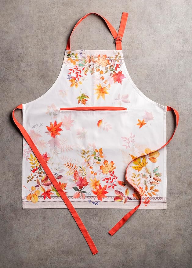 Maison d' Hermine 100% Cotton Apron for women with Pocket Kitchen Chef Apron for Men Cooking Mothers Day Gifts
