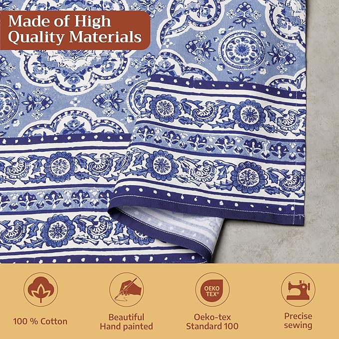 Maison d' Hermine 100% Cotton Apron for women with Pocket Kitchen Chef Apron for Men Cooking Mothers Day Gifts
