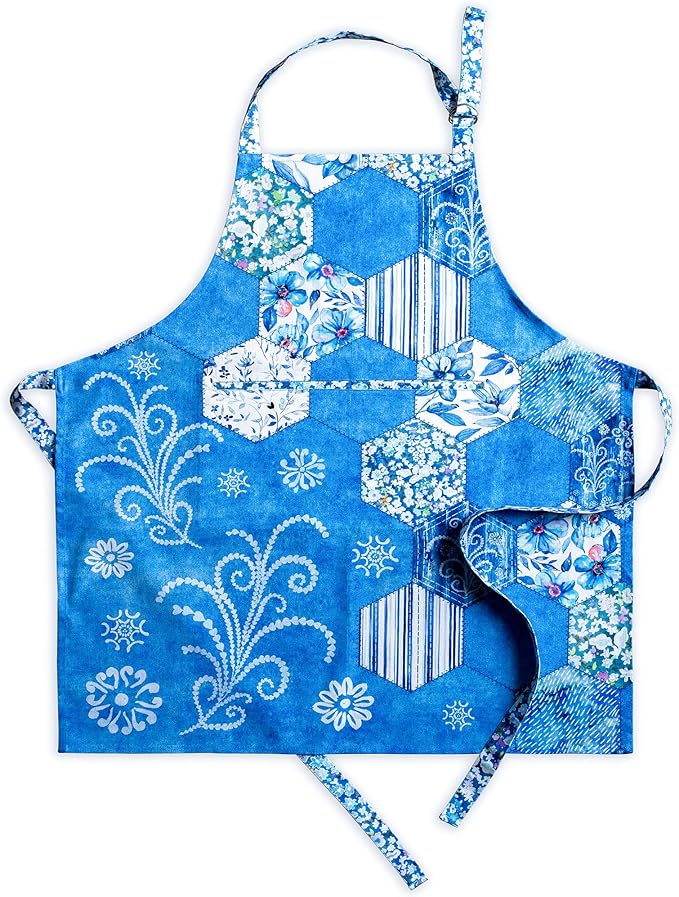 Maison d' Hermine 100% Cotton Apron for women with Pocket Kitchen Chef Apron for Men Cooking Mothers Day Gifts