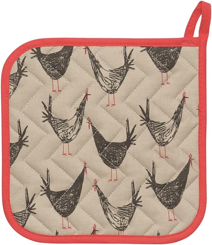 Now Designs Chicken Scratch Pot Holder