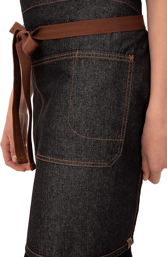 Chef Works Unisex Memphis Half Bistro Apron