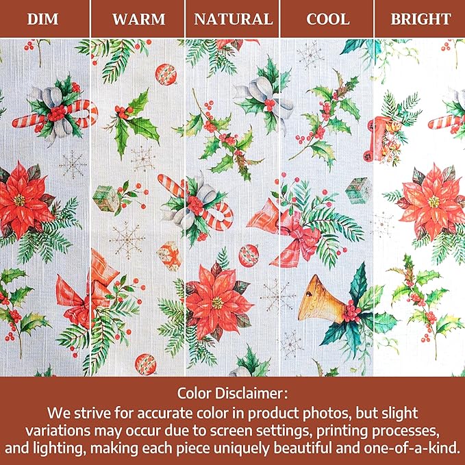 Maison d' Hermine Cloth Napkins Set of 4 100% Cotton for Thanksgiving Christmas Decorations Everyday Reusable Square Fall Napkins Cloth Washable Dinner Party (Chromo, 20"x20")