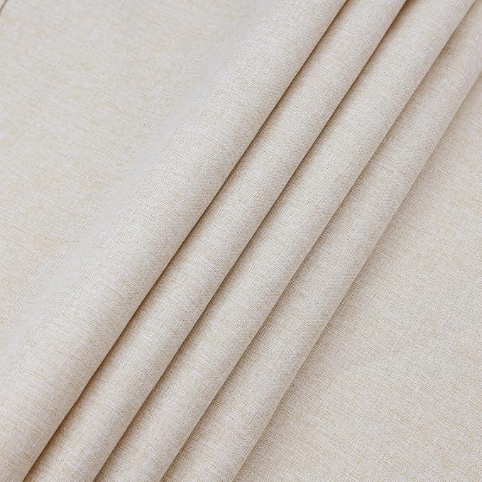 YATOJUZI Cream Table Runner Seasonal Fall Summer Kitchen Dining Coffee Table Decoration 95 Inches Long Beige Waterproof Farmhouse Rustic Table Runner Home Wedding Party Decor 16x95Inch