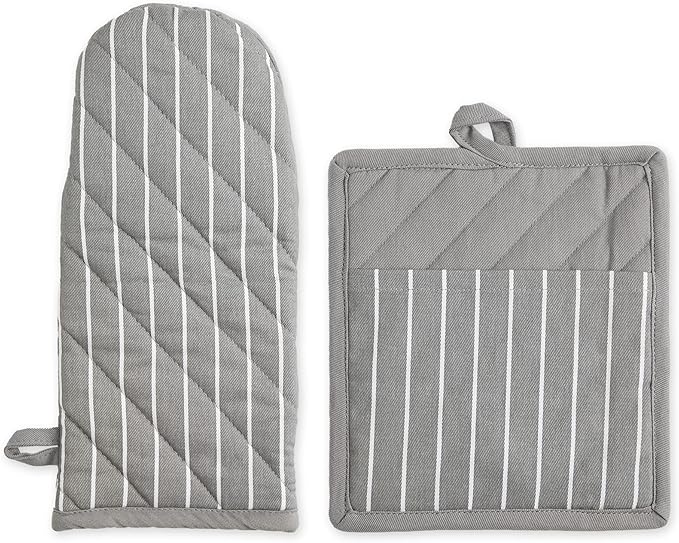Professional and Commercial Grade, Chef Stripe Kitchen, Kitchen Set, Gray