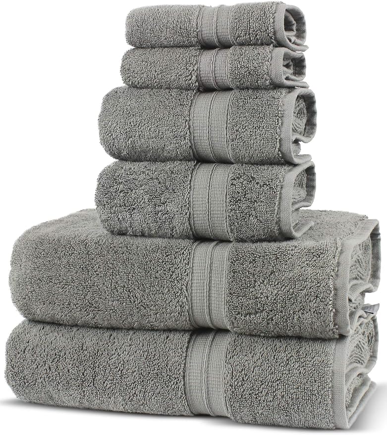 Chakir Turkish Linens Soft & Absorbent 100% Cotton Premium Turkish Towels for Bathroom