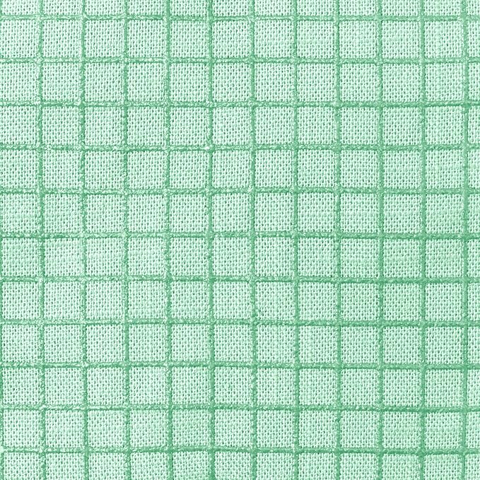 KITCHENAID Gourmet Series Gridlines Mini Oven Mitts 2-Pack Set, Heat Resistant up to 600°F, Soft Silicone Grip, Magnetic Cuff, Color of The Year, Spearmint, 5.5"x9"