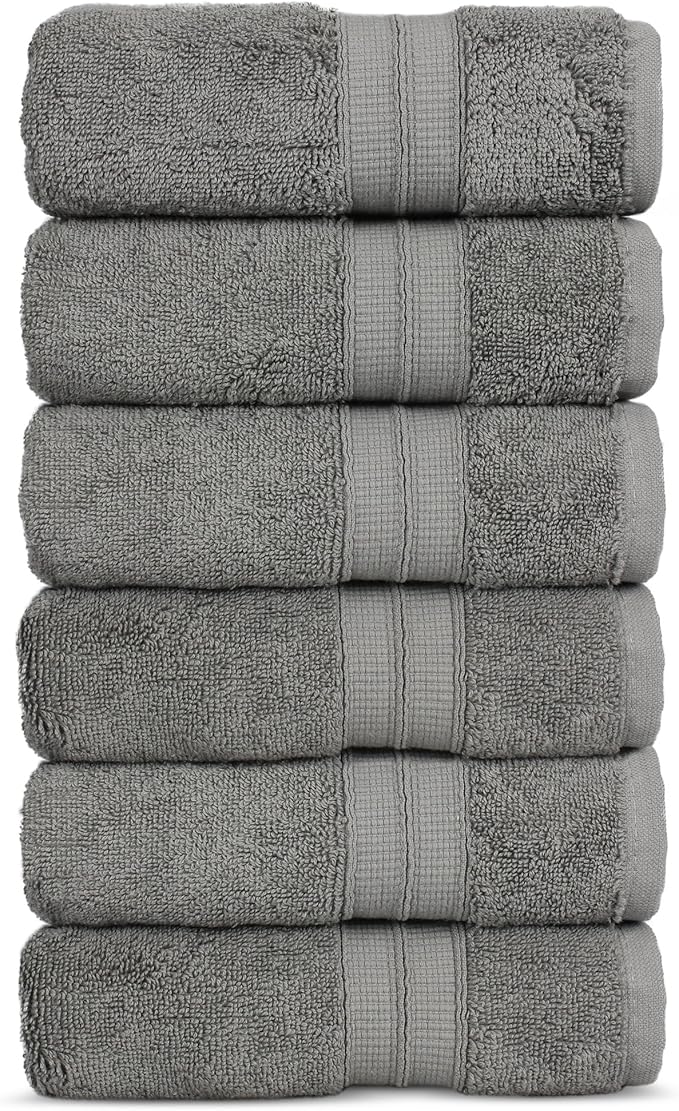 Chakir Turkish Linens Soft & Absorbent 100% Cotton Premium Turkish Towels for Bathroom