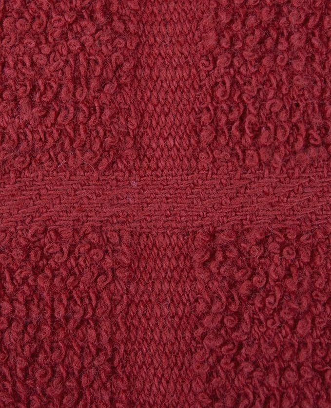 Ritz Terry Check Dish Cloth Set: Highly Absorbent & Super Soft - 100% Cotton, Durable Kitchen Cleaning Cloths for Wiping Tables and Counters, 6-Pack, Paprika