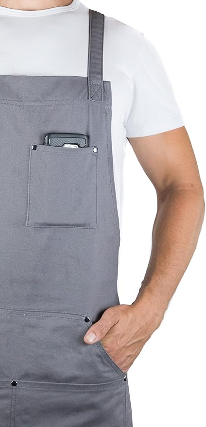 Hudson Durable Goods - Professional Grade Chef Apron for Kitchen, BBQ & Grill