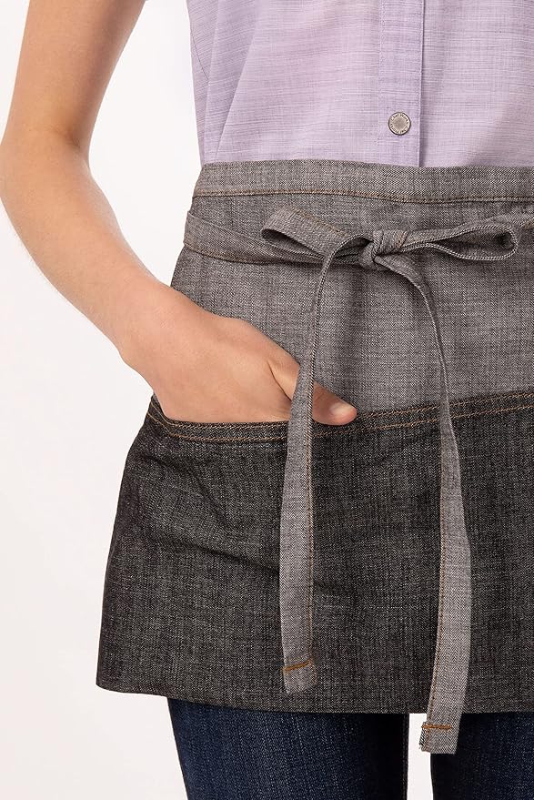 Chef Works Unisex Manhattan Waitress Apron