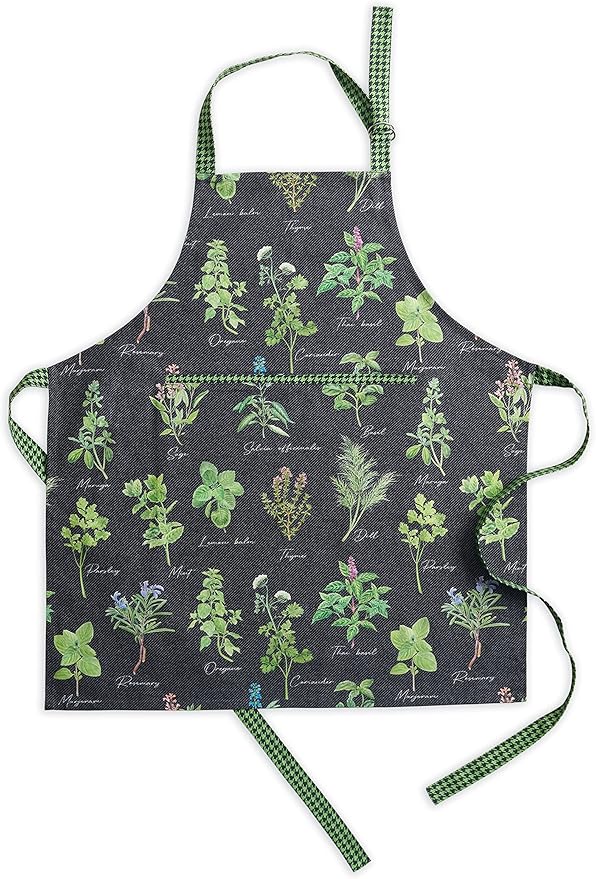 Maison d' Hermine 100% Cotton Apron for women with Pocket Kitchen Chef Apron for Men Cooking Mothers Day Gifts