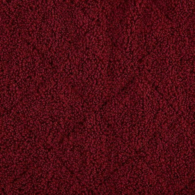 DII Basic Terry Collection 100% Cotton Quilted, Oven Mitt, Wine, 2 Piece