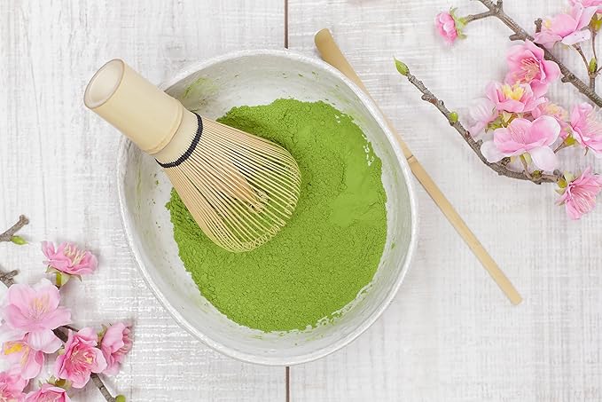 Helen’s Asian Kitchen Traditional Matcha Tea Mixer Whisk, Natural Bamboo, 4.5-Inch