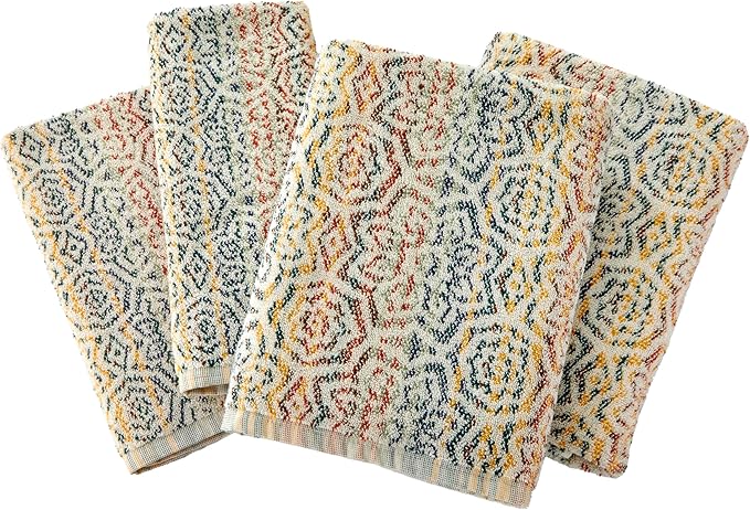 SKL Home Rhapsody 2 Bath, 2 Hand Towel Set, Spice