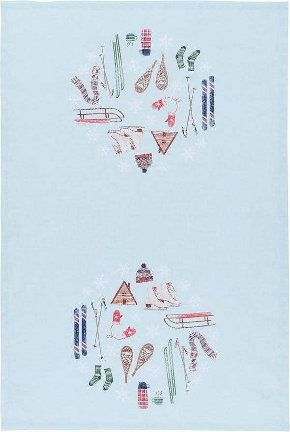 Now Designs Alpine Adventure Dishtowels Set of 2, 1 EA