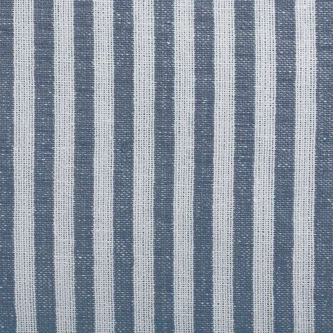 DII 100% Cotton Seersucker Striped Tabletop Collection, Blue, Napkin Set, 6 Piece