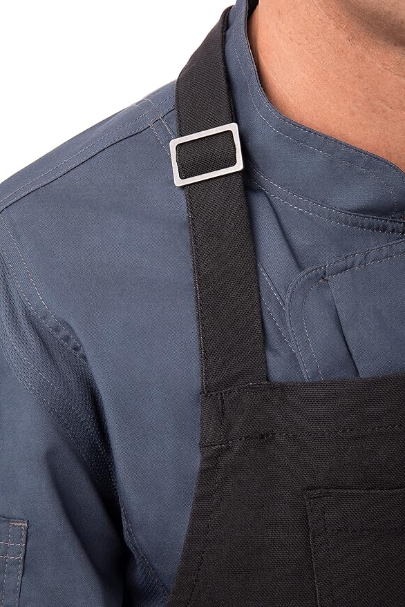 Chef Works Unisex Rockford Chefs Bib Apron