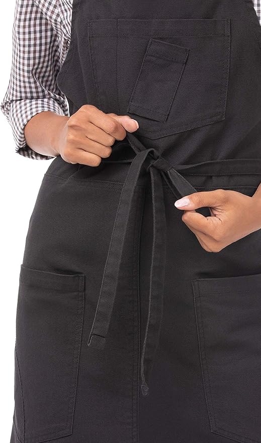 Chef Works Unisex Rockford Bib Apron
