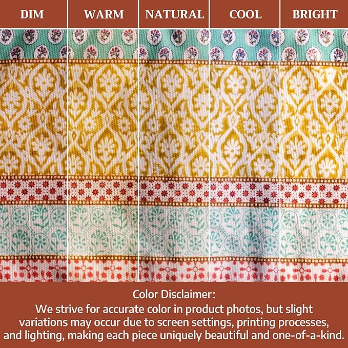 Maison d' Hermine Double Oven Mitts 100% Cotton 7"x35" Double Oven Mitt Heat Resistant BBQ Cooking Gloves with Loop Baking Grilling Gifts for Mothers Day Spring Summer (Provence)