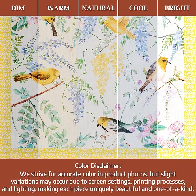 Maison d' Hermine Cloth Napkins Set of 4 100% Cotton Everyday Reusable Square Napkins Cloth Washable Dinner Party Wedding Restaurant Gifts for Mothers Day Spring/Summer (Sitelle, 18" x 18")