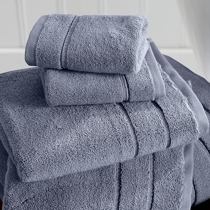 Springtree Home Luxury Turkish Cotton Bath Towels | 100% Turkish Cotton | Premium Bath Towels | Ultra Soft Thick Plush & Highly Absorbent | Luxury Hotel & Spa Quality Bathroom Towels | Dusk