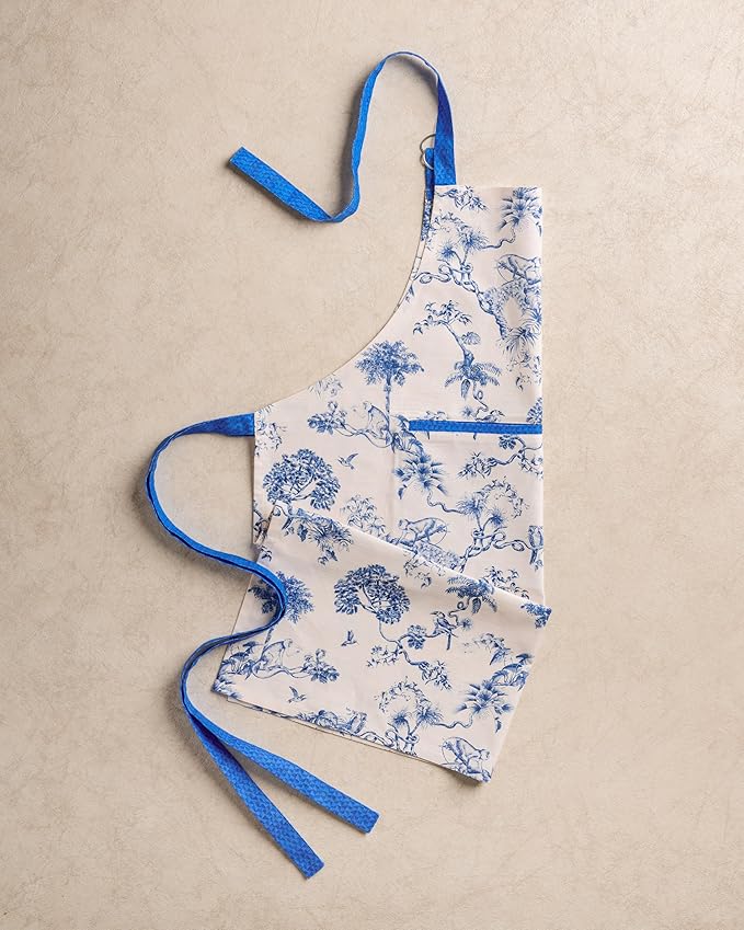 Maison d' Hermine 100% Cotton Apron for women with Pocket Kitchen Chef Apron for Men Cooking Mothers Day Gifts