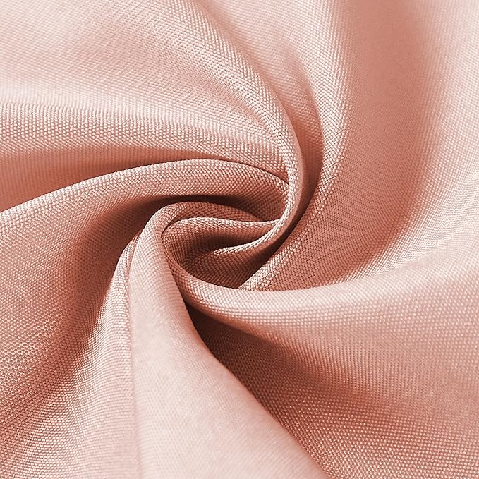 Bailarina Cloth Napkins Set of 80,17x17 inches Dinner Napkins Cloth Washable,Polyester Square Table Cloth Napkin Bulk with Hemmed Edges Ideal for Banquets, Parties and Weddings-Dusty Pink