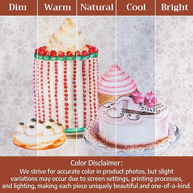 Maison d' Hermine Dishcloths 100% Combed Cotton Premium (20" x 27.50") Easter Multi-Purpose, Kitchen Towel for Kitchen, Holiday, Dinner, Wedding & Dining, Pastries (Set of 3)