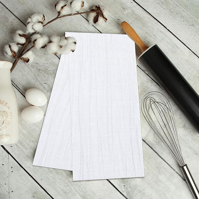 RUVANTI Flour Sack Towels 36 Pack 28x28 Inch, 100% Cotton Tea Towel, Reusable, Machine Washable, Absorbent BarTowels - Dish Cloth Perfect for Drying Dishes & Cleaning -White