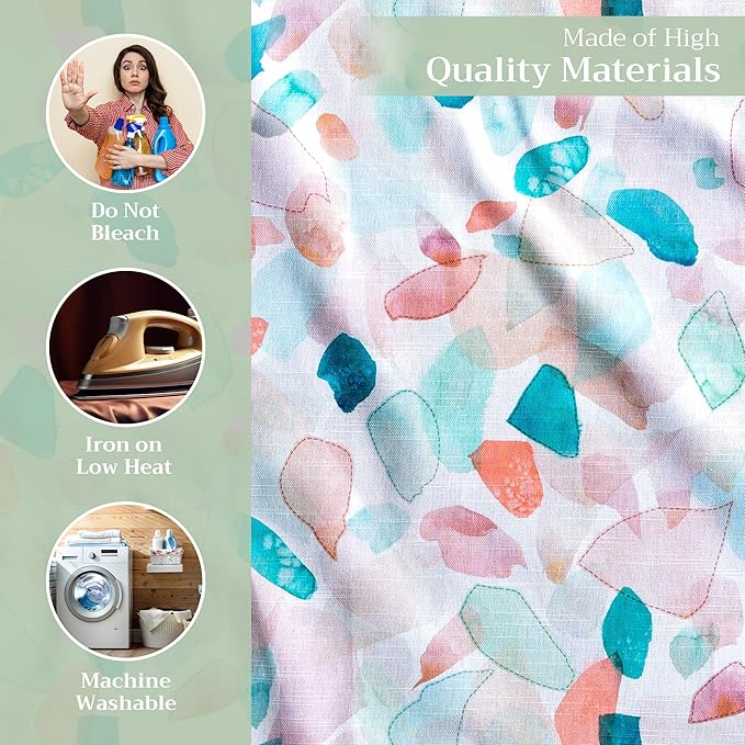 Maison d' Hermine Cloth Napkins Set of 4 100% Cotton Everyday Reusable Square Napkins Cloth Washable Dinner Party Wedding Restaurant Gifts for Mothers Day Spring/Summer (Summer Picnic, 20" x 20")