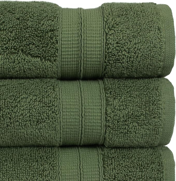 Chakir Turkish Linens Soft & Absorbent 100% Cotton Premium Turkish Towels for Bathroom