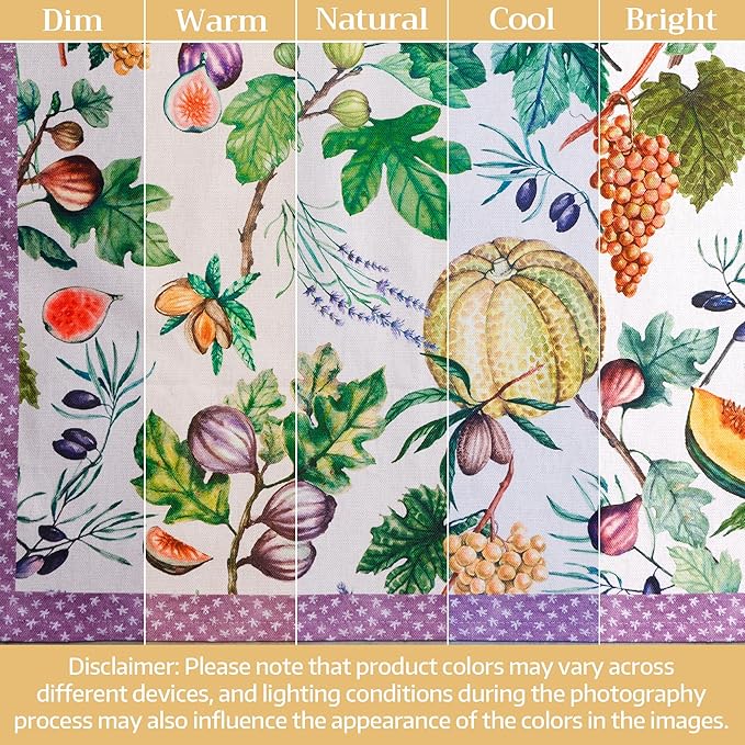 Maison d' Hermine Cloth Napkins Set of 4 100% Cotton Everyday Reusable Square Napkins Cloth Washable Dinner Party Wedding Restaurant Gifts for Mothers Day Spring/Summer (Cavaillon, 18" x 18")