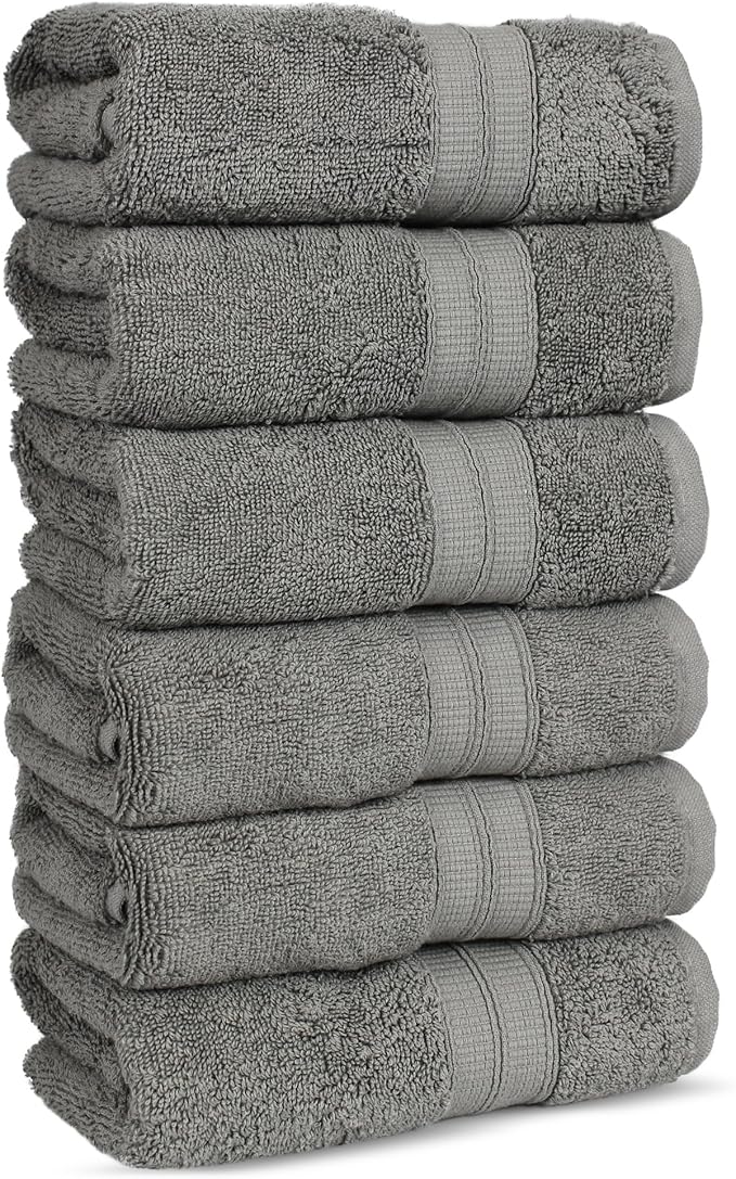 Chakir Turkish Linens Soft & Absorbent 100% Cotton Premium Turkish Towels for Bathroom