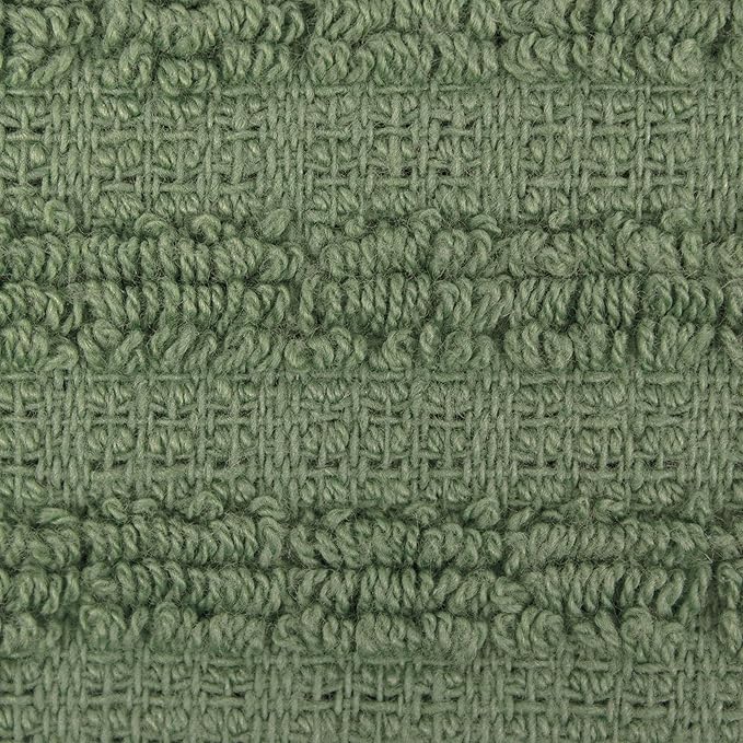 Ritz Royale Collection 100% Combed Terry Cotton, Highly Absorbent, Oversized, Kitchen Towel Set, 28" x 18", 4-Pack, Solid and Coordinate, Juniper