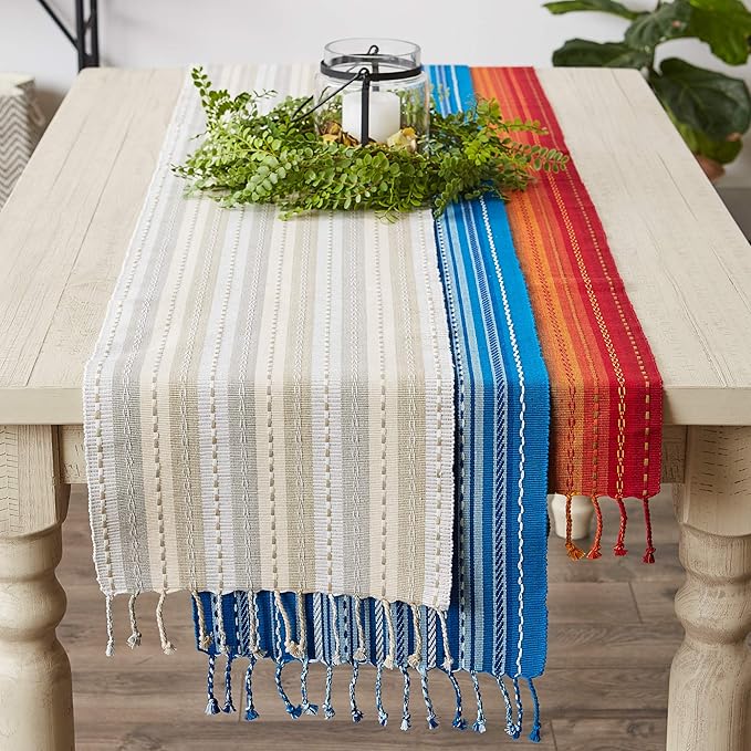 DII Southwest Collection Tabletop, Table Runner, Spice, "table runner, 14x72"""