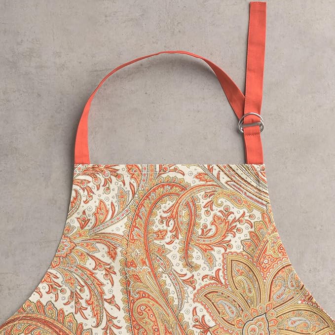 Maison d' Hermine 100% Cotton Apron for women with Pocket Kitchen Chef Apron for Men Cooking Mothers Day Gifts