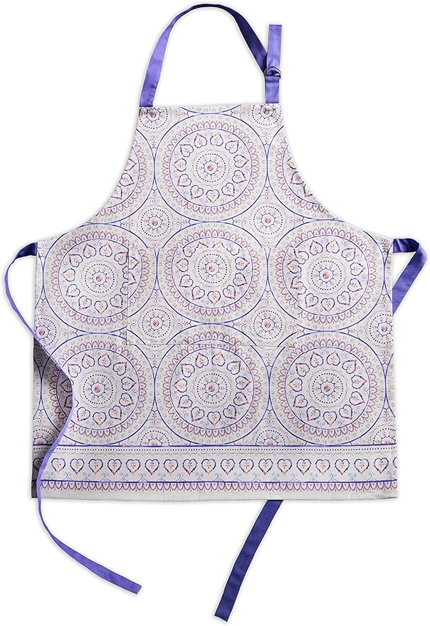 Maison d' Hermine 100% Cotton Apron for women with Pocket Kitchen Chef Apron for Men Cooking Mothers Day Gifts