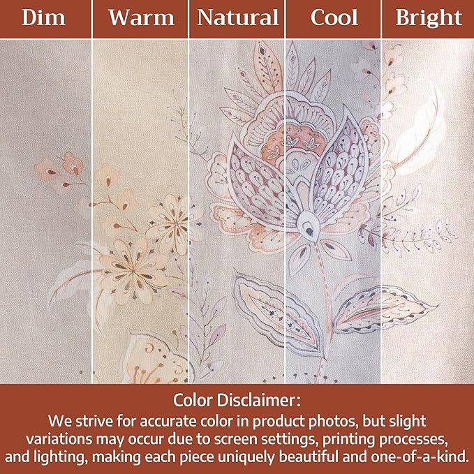 Maison d' Hermine Dish Cloth 100% Combed Cotton Premium Set of 3 Easter Dish Towels for Hotel Quality, Dining, Kitchen, Parties & Tea, Society Florals (20"x27.50")