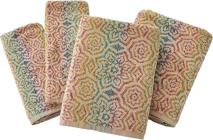 SKL Home Rhapsody 2 Bath, 2 Hand Towel Set, Multi